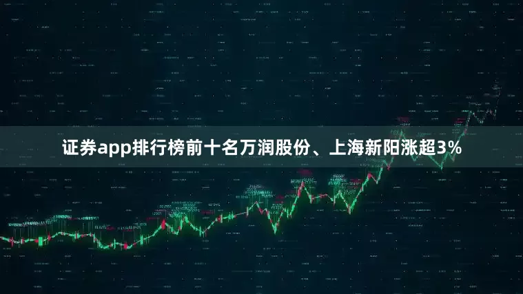 证券app排行榜前十名万润股份、上海新阳涨超3%