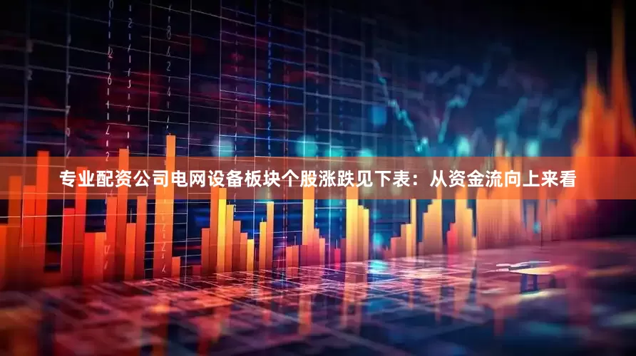 专业配资公司电网设备板块个股涨跌见下表：从资金流向上来看